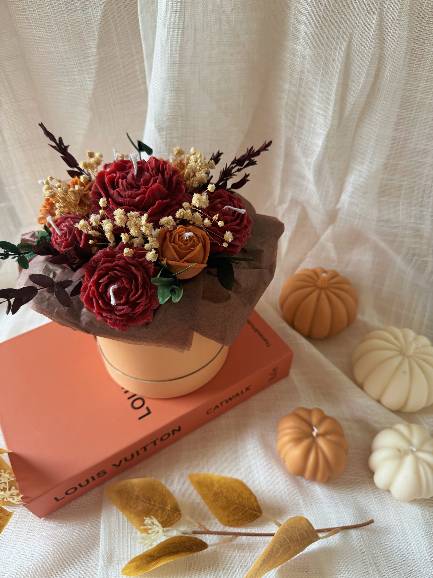 Box Bouquet éternel édition limitée automne