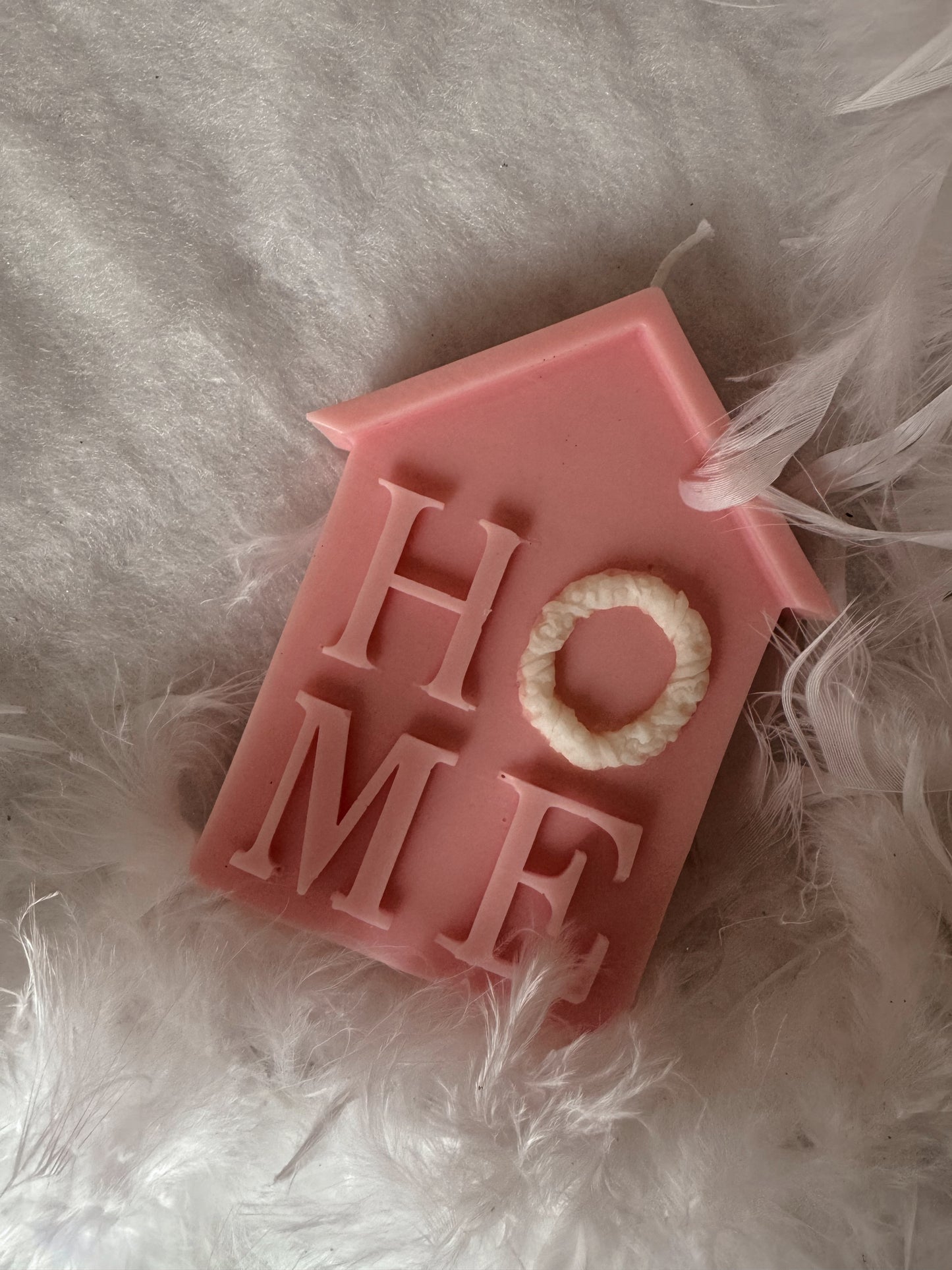 Bougie HOME bicolore au choix vanille