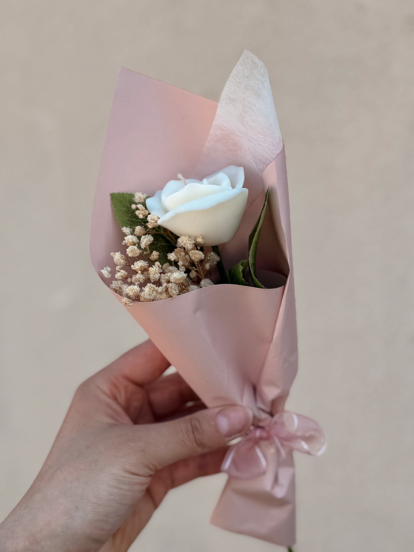 Mini Bouquet éternel édition limité parfum rose explosive idée cadeau mariage