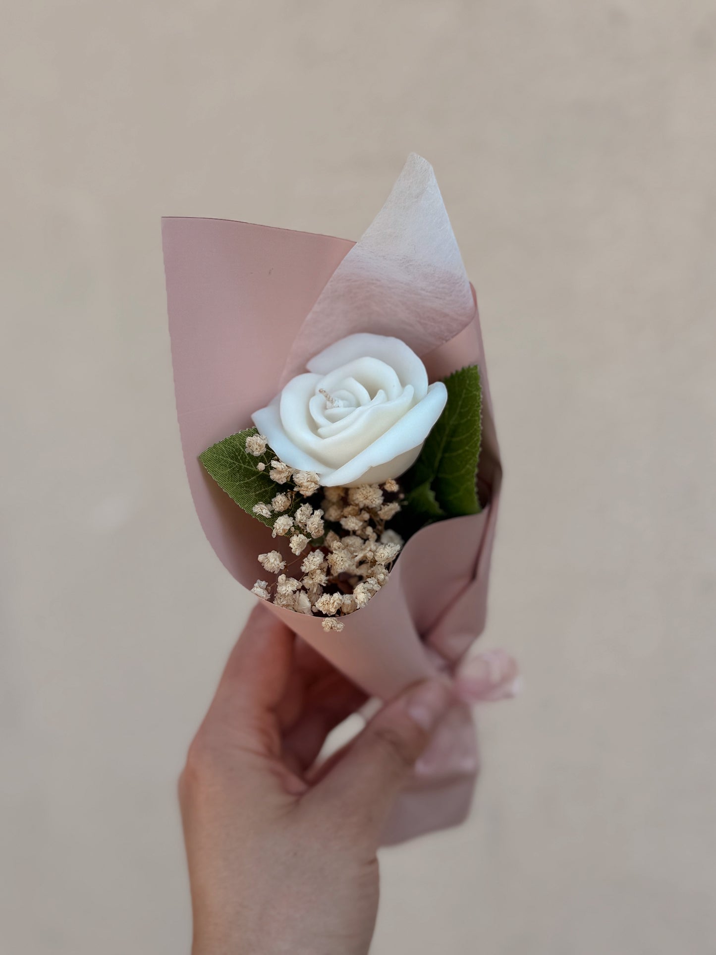 Mini Bouquet éternel édition limité parfum rose explosive idée cadeau mariage