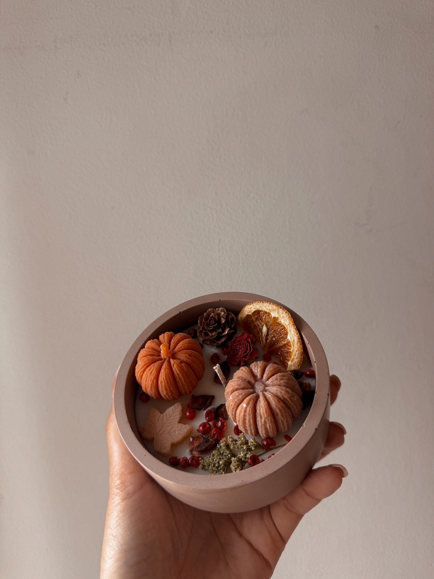 Bougie édition limitée automne modèle moyen parfum automne gourmand