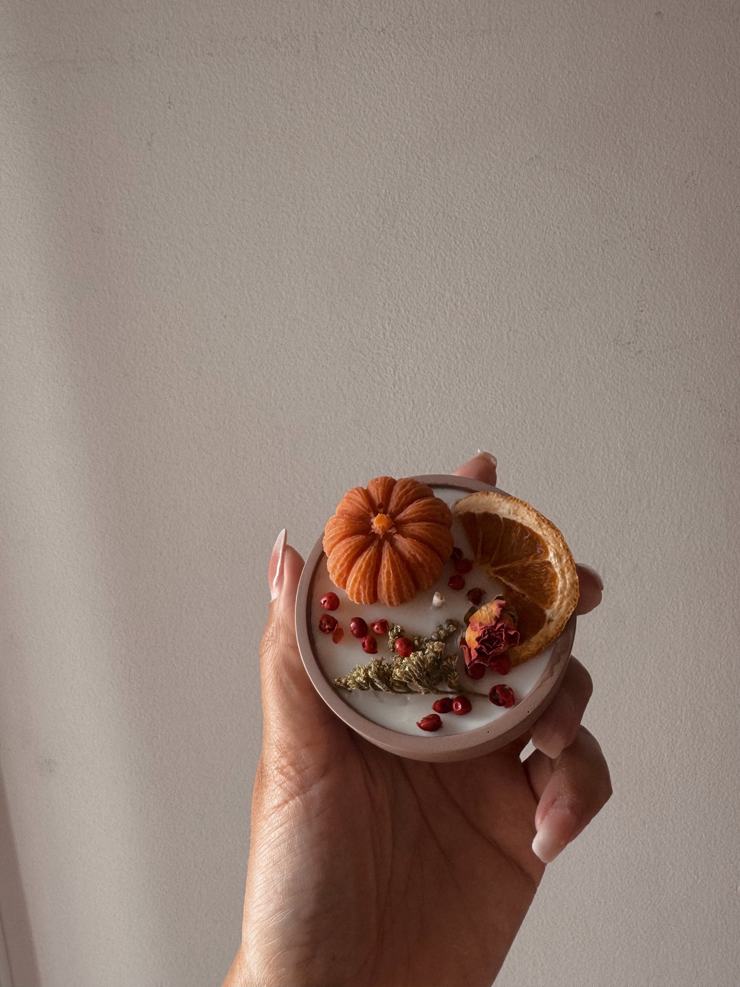 Bougie édition limitée automne modèle petit parfum automne gourmand