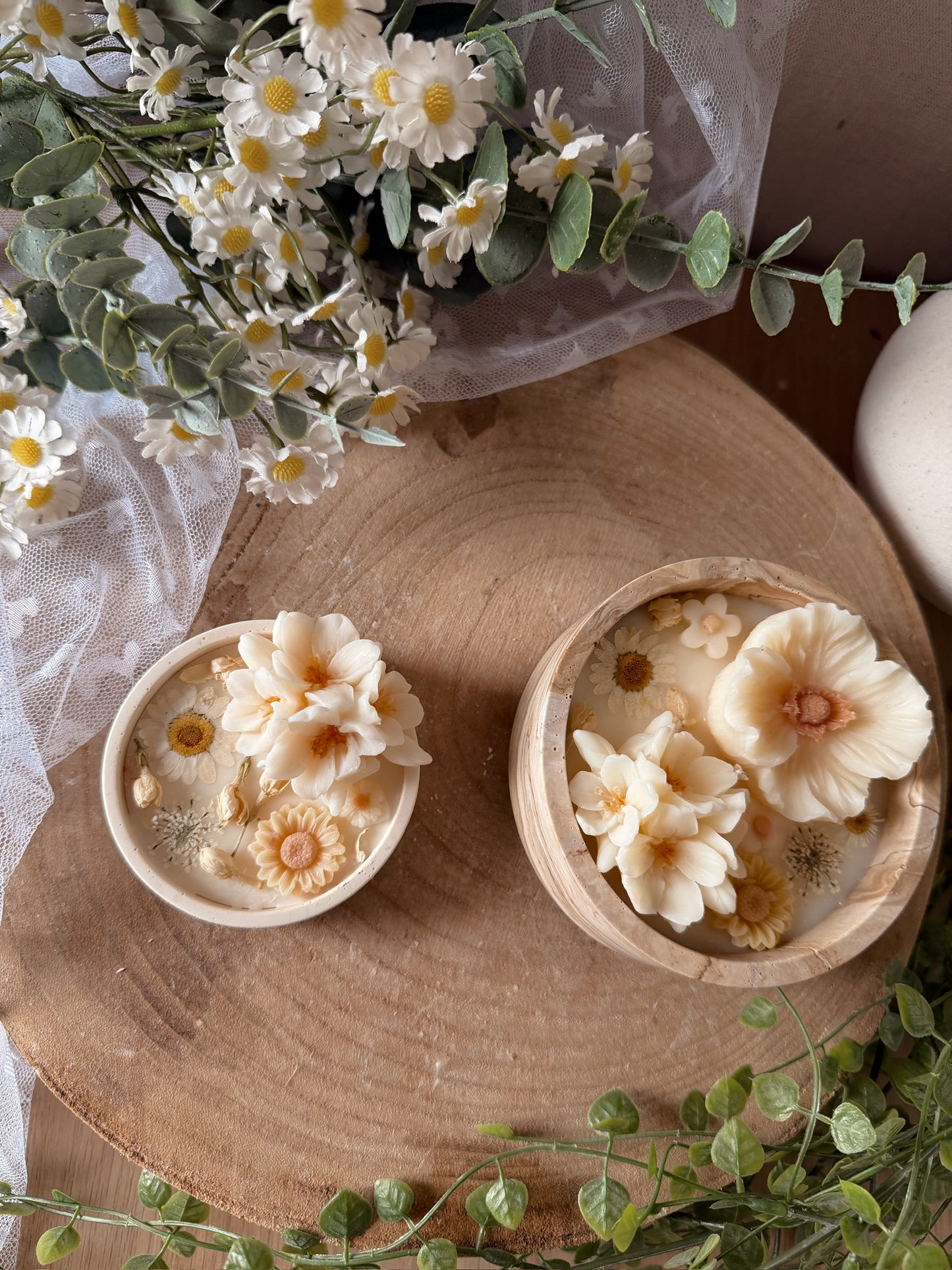 Bougie édition limitée Pâques modèle petit senteur coquelicot