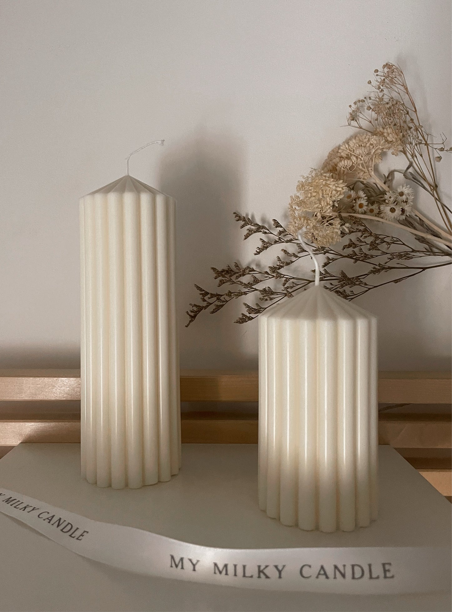 Bougie cylindre Versaille taille au choix
