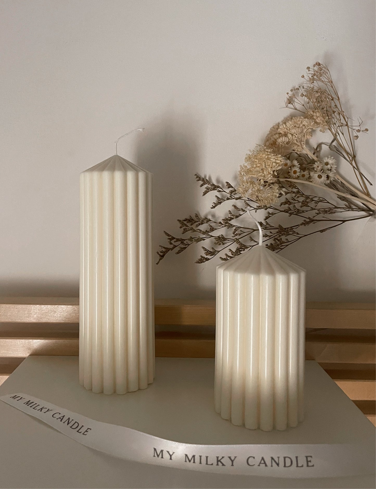 Bougie cylindre Versaille taille au choix