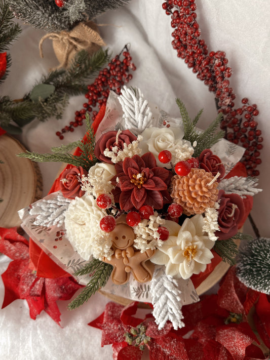 Bouquet de Noël édition limité modèle XXL traditionnel senteur pomme cannelle