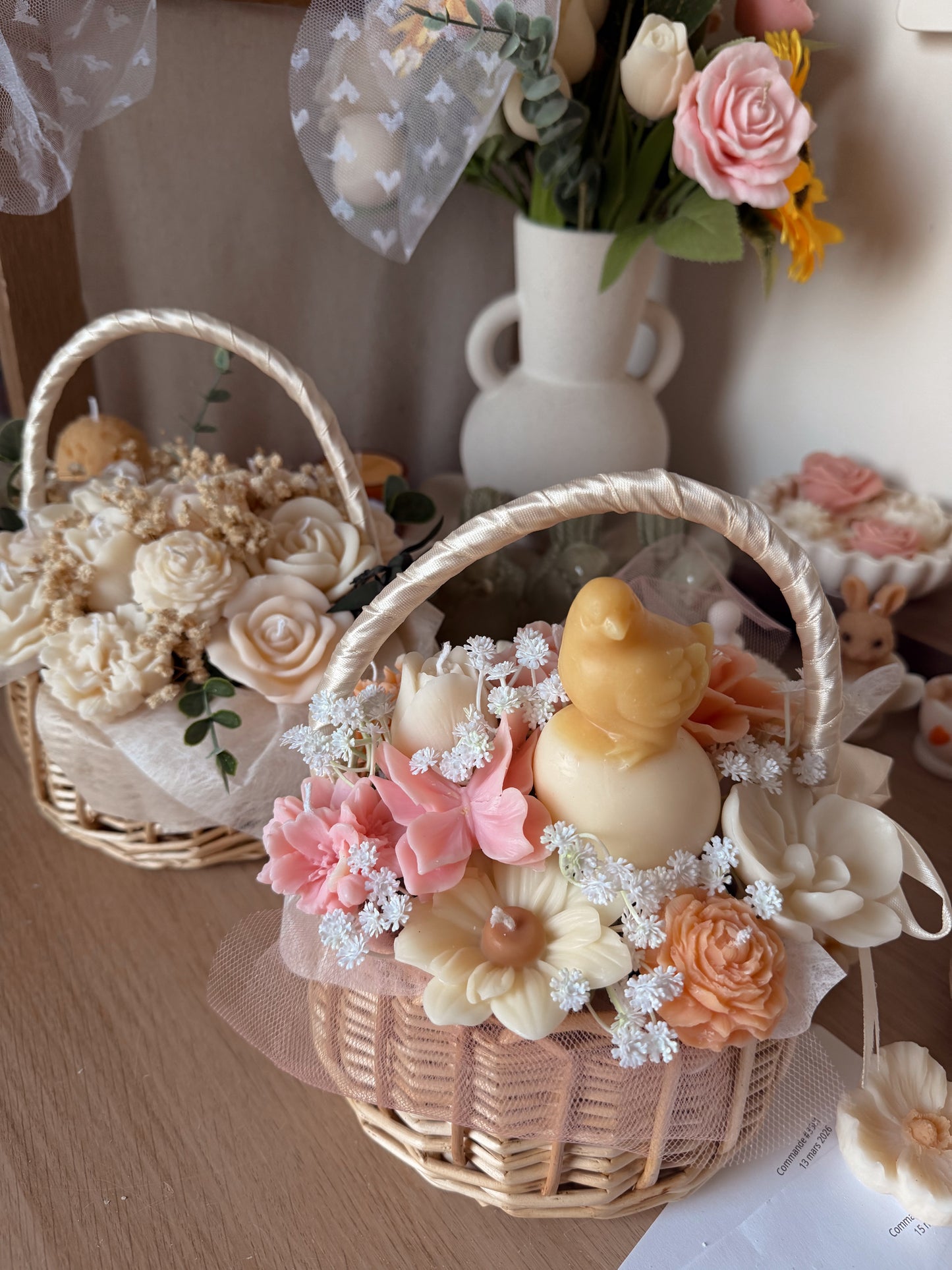 Panier de fleurs édition printemps senteur évasion fruité