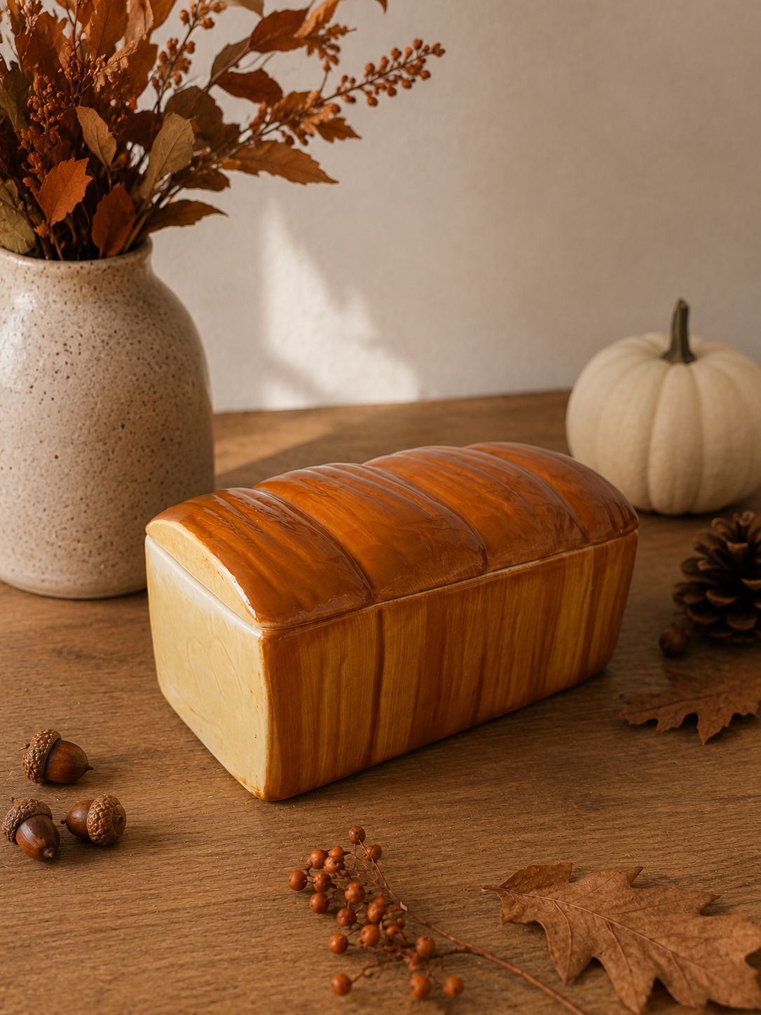 Bougie grosse brioche senteur brioche au beurre