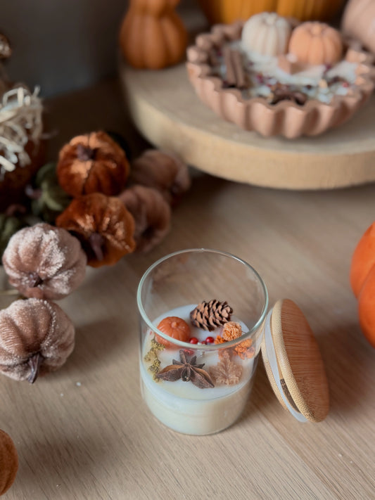 Bougie édition automne petit modèle senteur automne gourmand