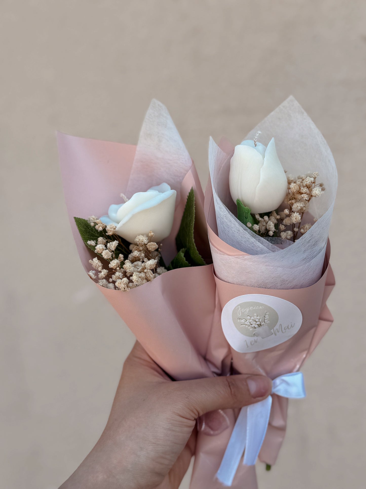 Mini Bouquet éternel édition limité parfum rose explosive idée cadeau mariage