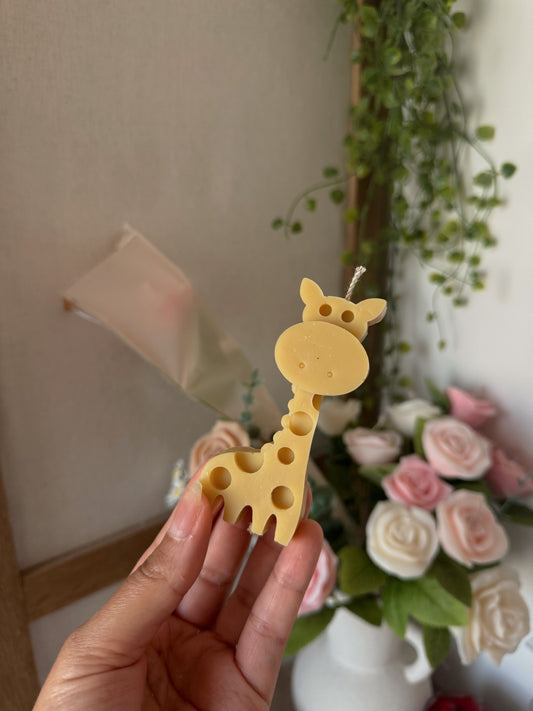 Bougie girafe mixte