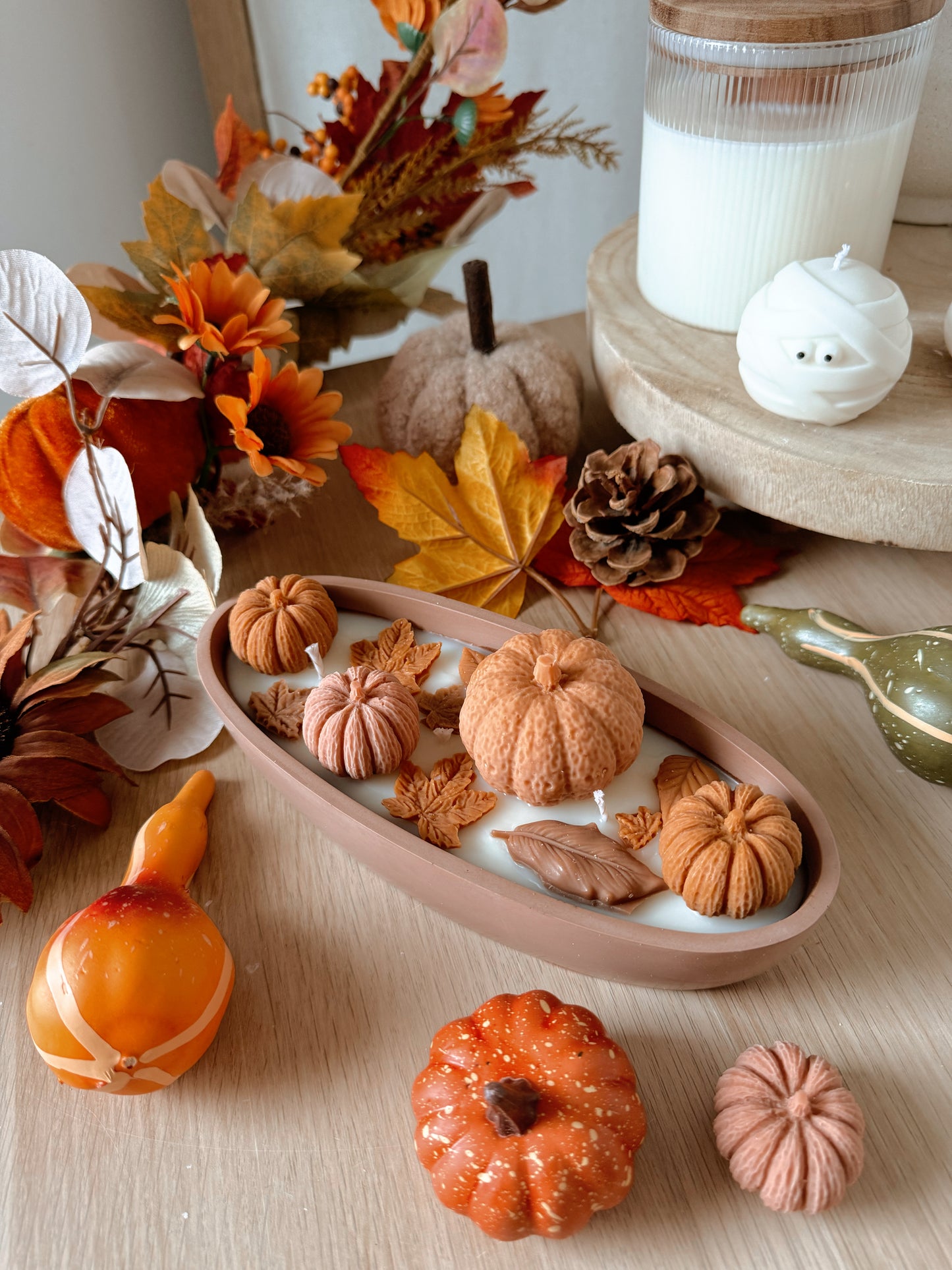 Bougie Centre de table édition limitée automne