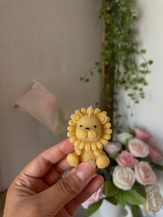 Bougie lionceau senteur vanille