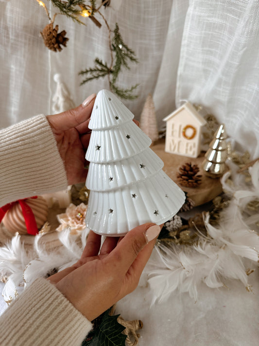 Coffret diffuseur et fondants parfumés Sapin de Noël lumineux