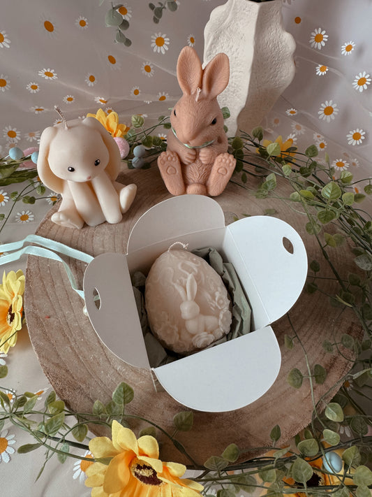 Coffret Œufs de Pâques Ornements Lapin coloris aux choix