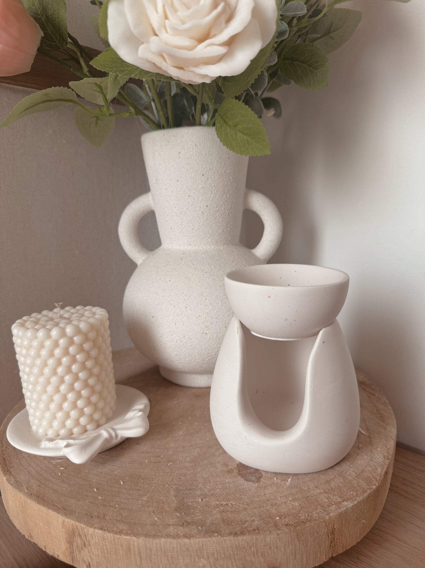 Coffret diffuseur fait main en jesmonite et fondant parfumés