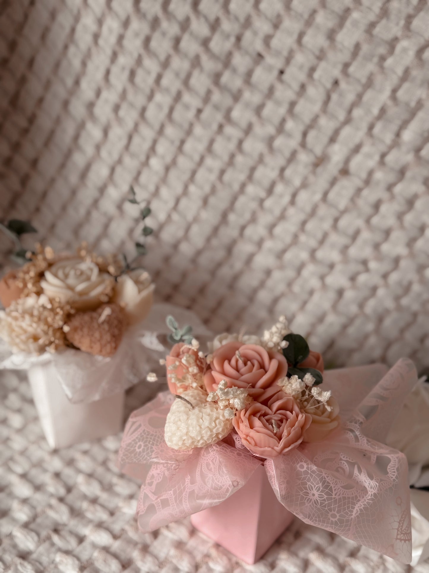 Bouquet édition limité saint Valentin rose senteur rose ancienne