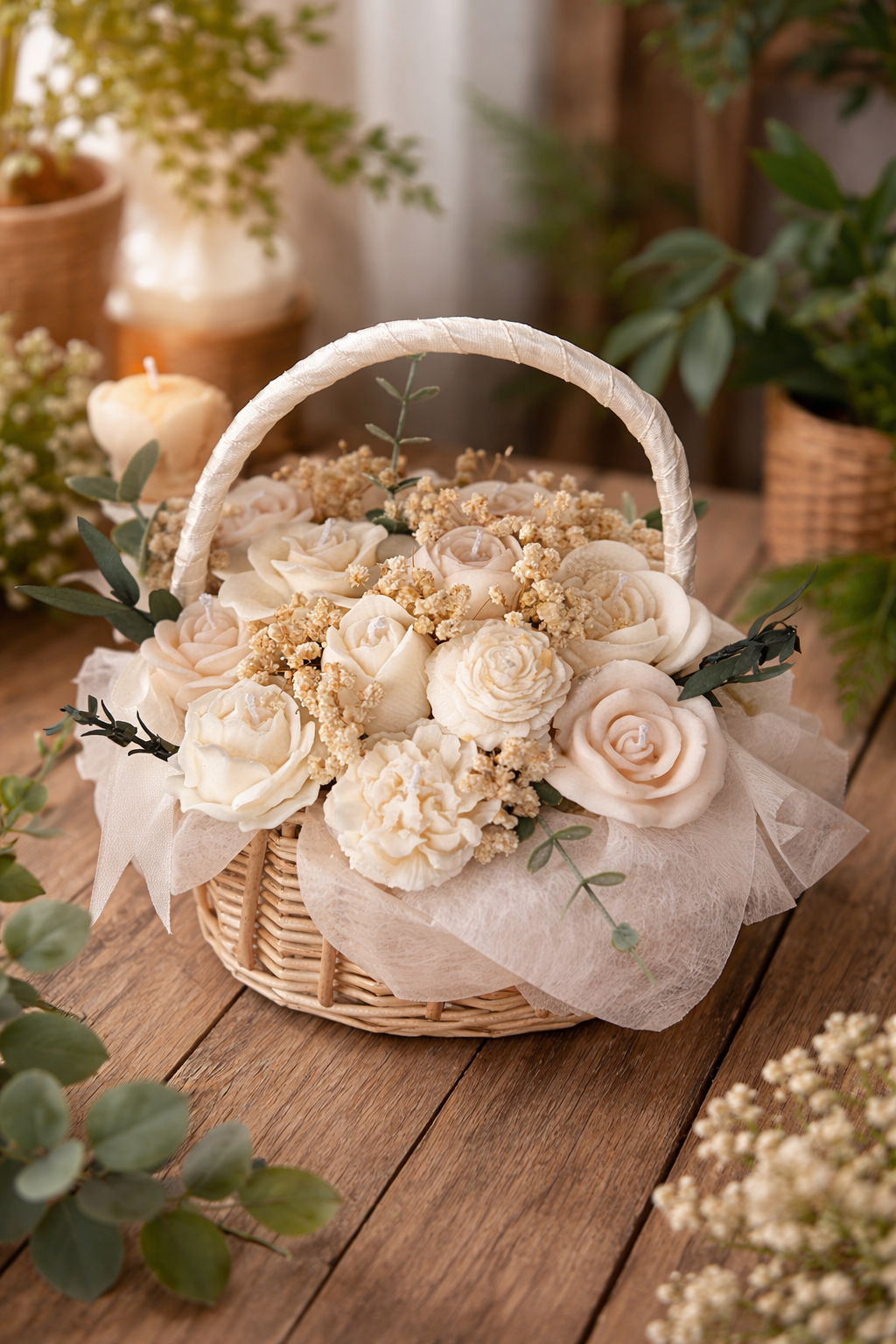 Panier de fleurs édition printemps senteur évasion fruité