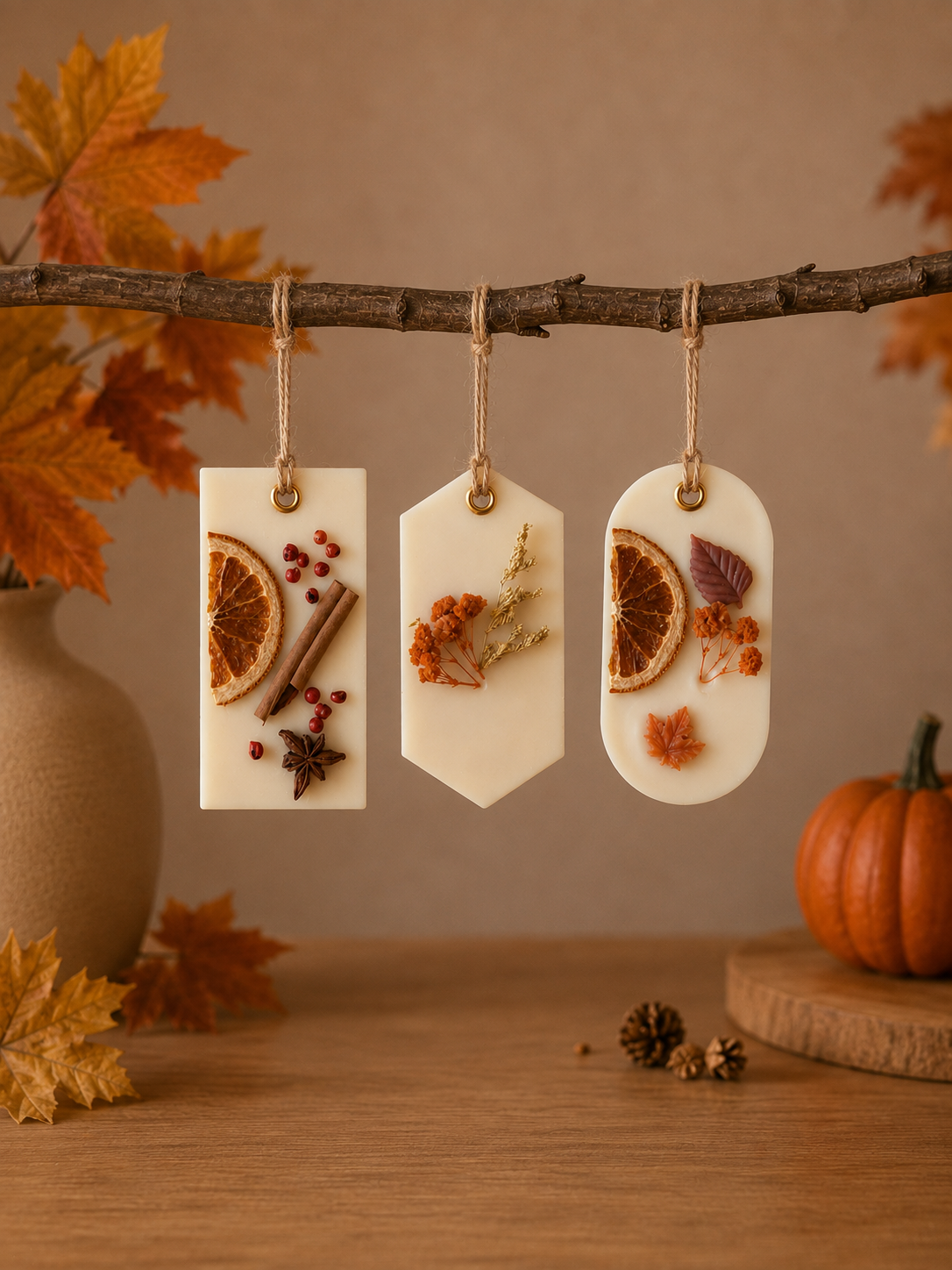 Suspensions parfumée édition automne